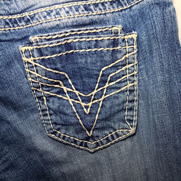 Vigoss Women's Sz 11 Length 31 Boot Cut Jeans The Dublin Style Light Wash - Picture 8 of 11